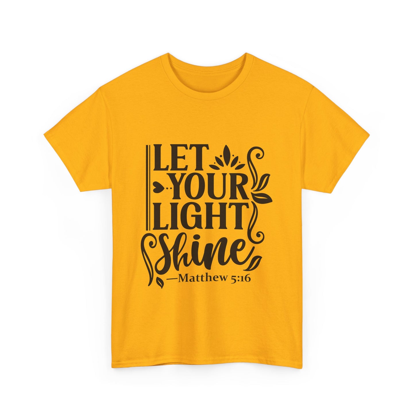 Let Your Light Shine Unisex Tshirt