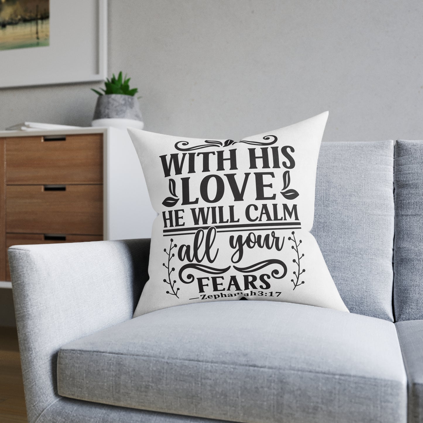 With His Love Cushion