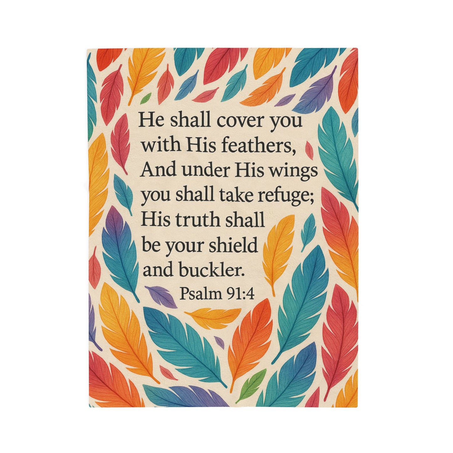 Covered Throw Blanket