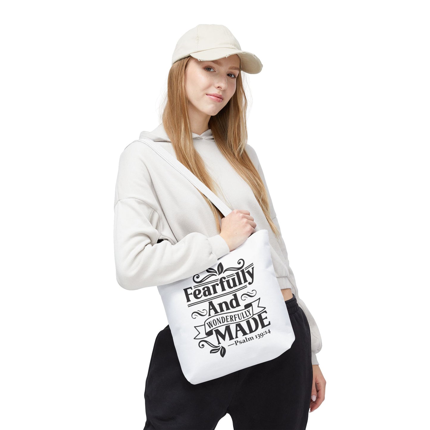 Fearfully & Wonderfully Made Tote Bag"