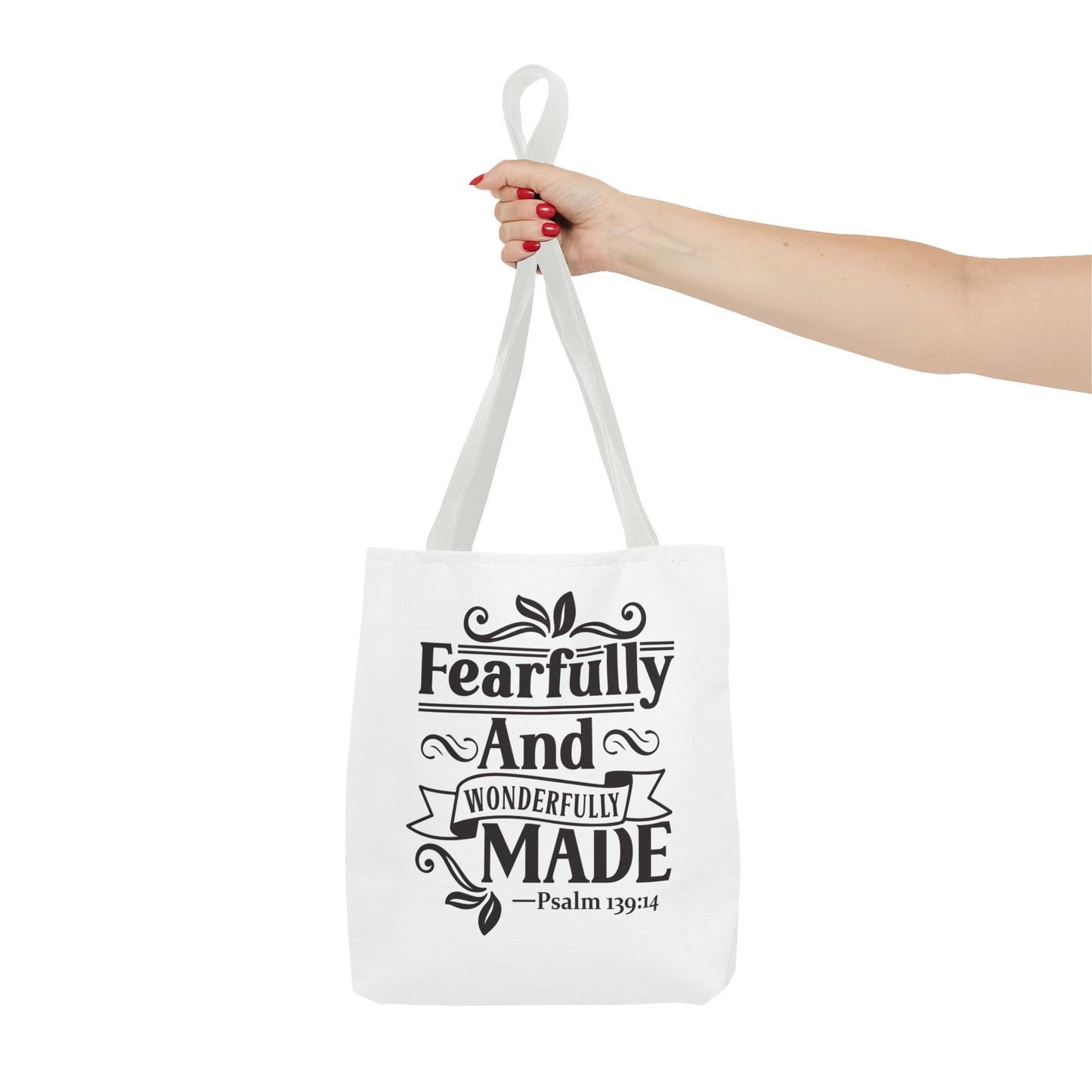 Fearfully & Wonderfully Made Tote Bag"