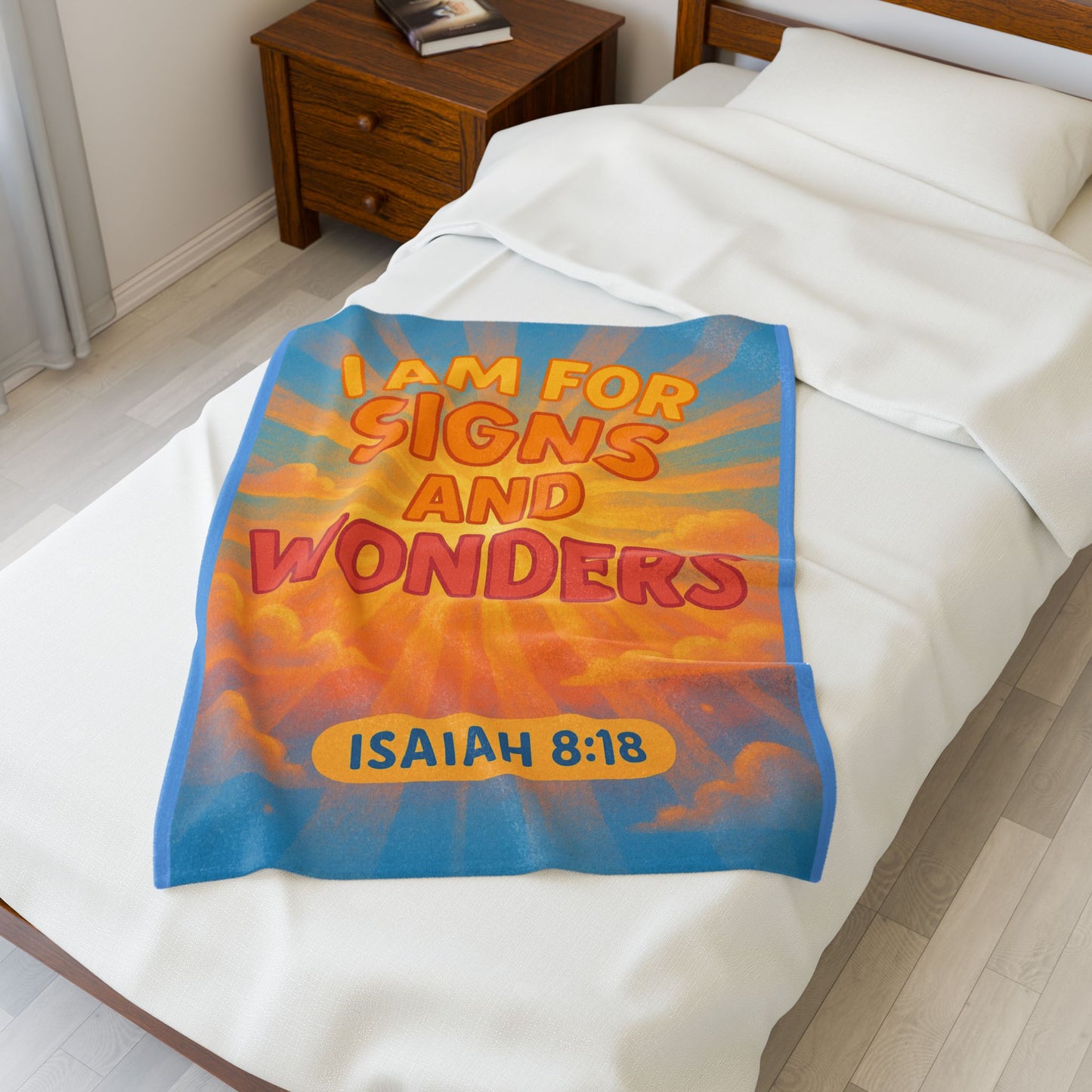 I Am For Signs & Wonders Kids Throw Blanket