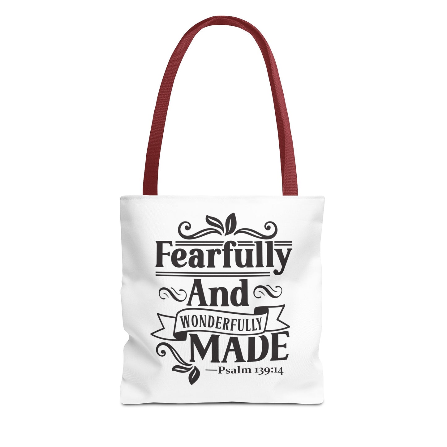 Fearfully & Wonderfully Made Tote Bag"
