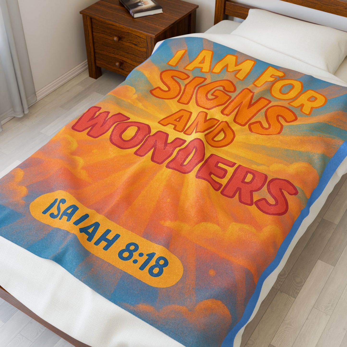 I Am For Signs & Wonders Kids Throw Blanket
