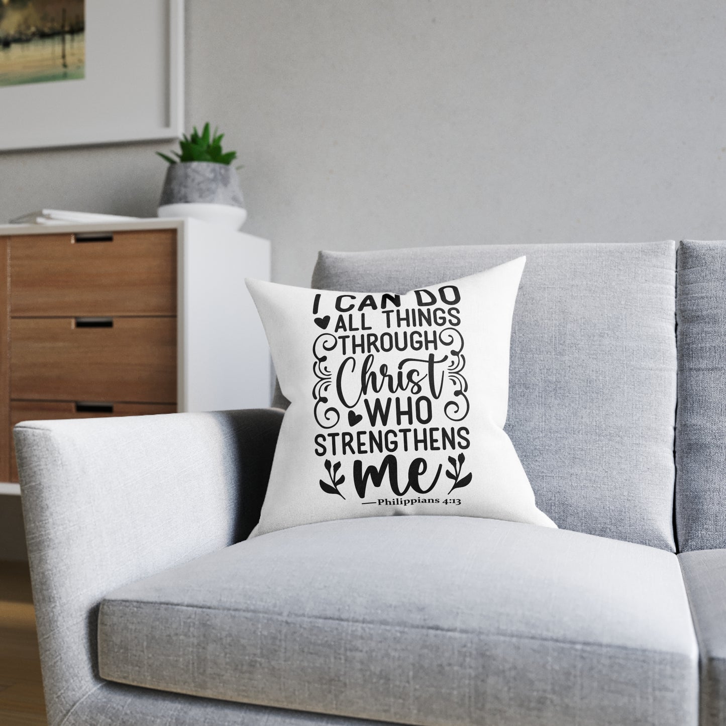 I Can Do All Things Cushion