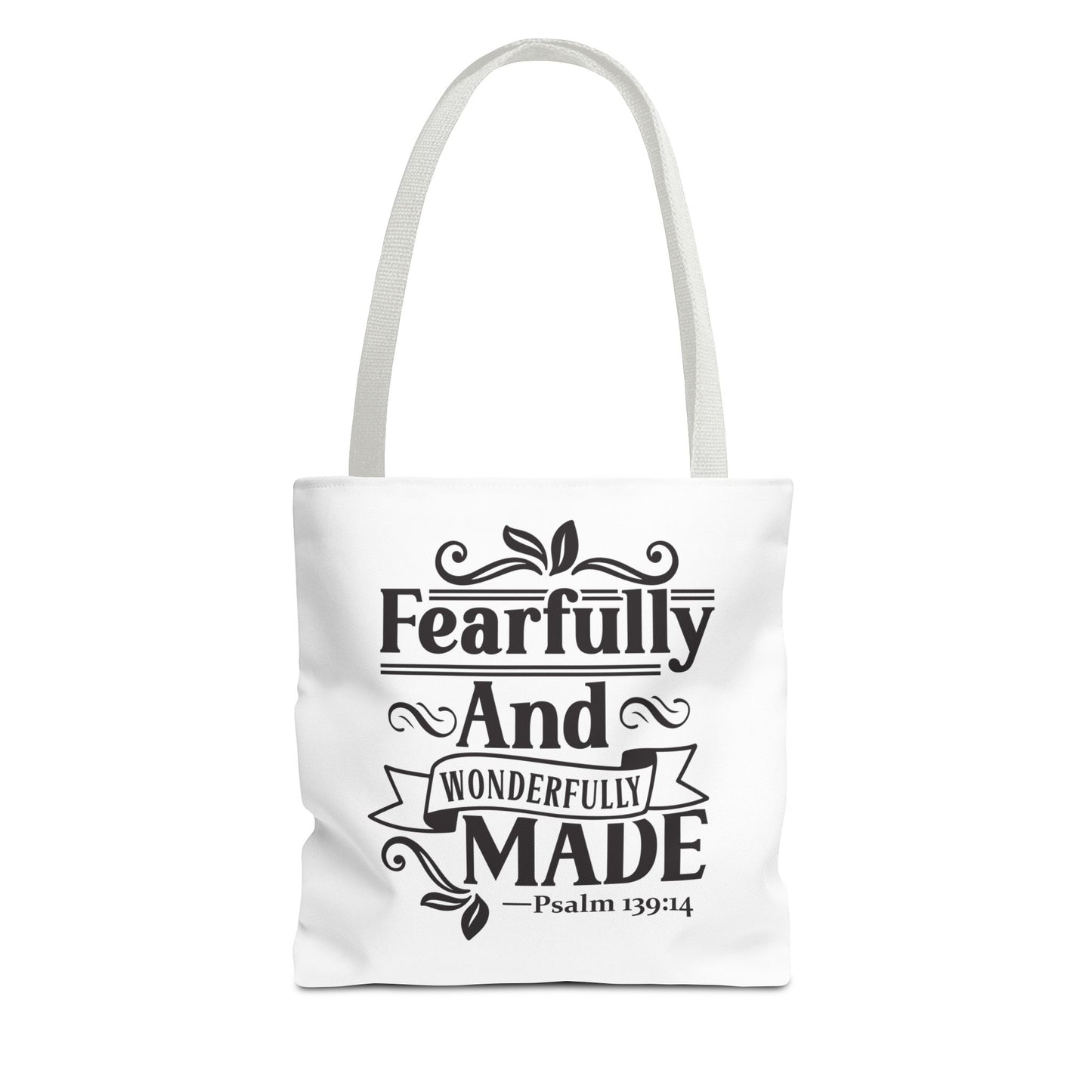 Fearfully & Wonderfully Made Tote Bag"