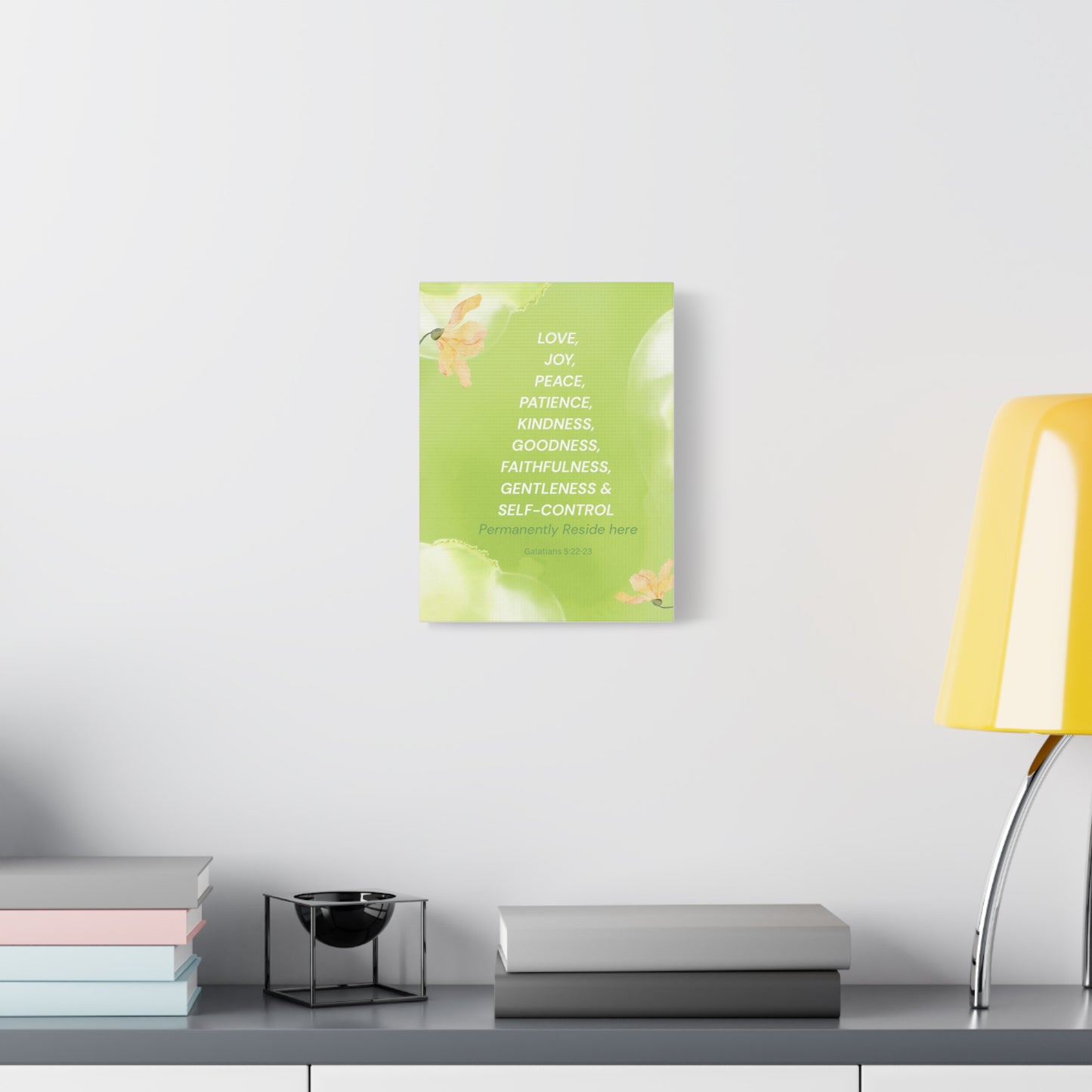 Fruit of the Spirit Reside Here Canvas