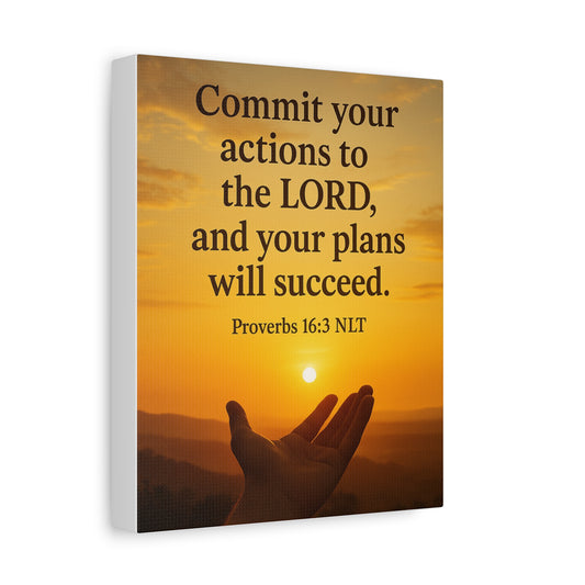 Commit Your Actions Canvas