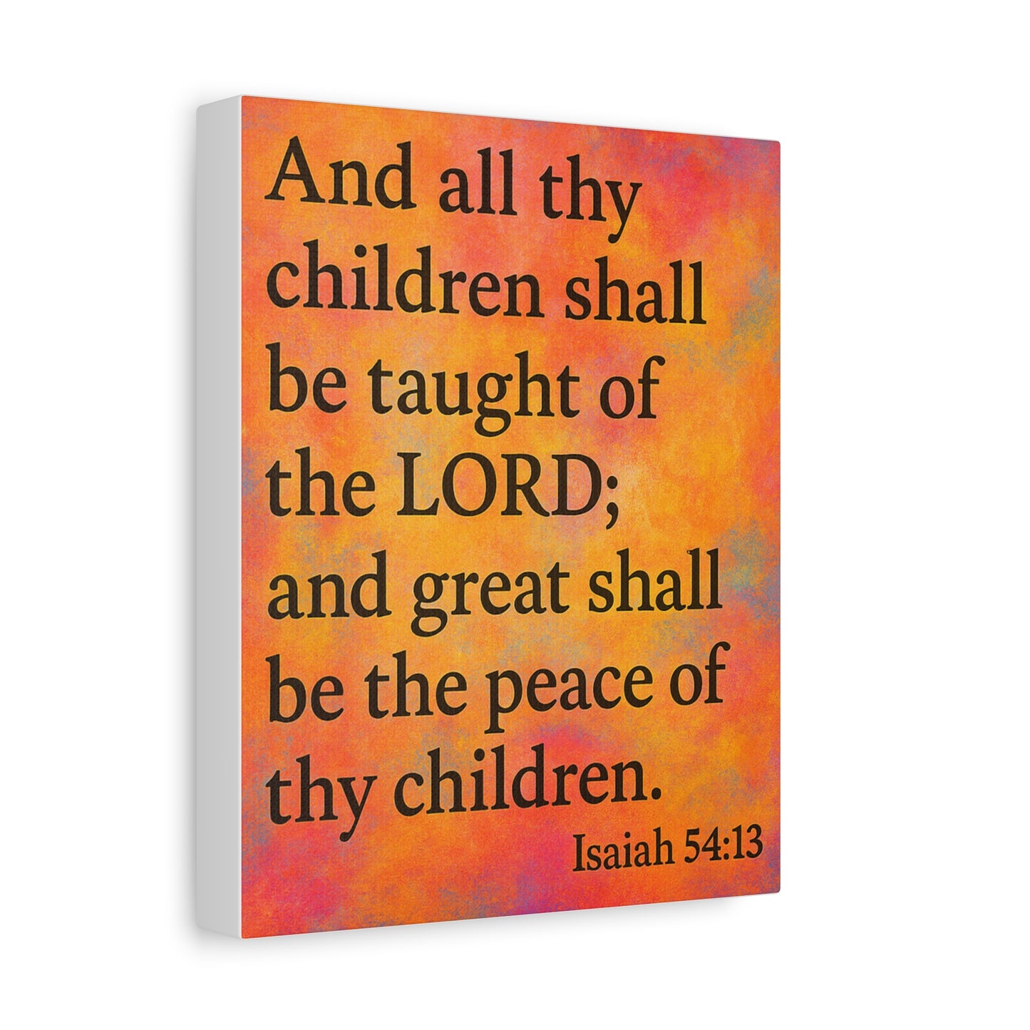 Thy Children Canvas