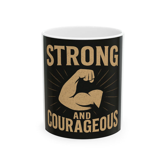 Strong & Courageous Mug
