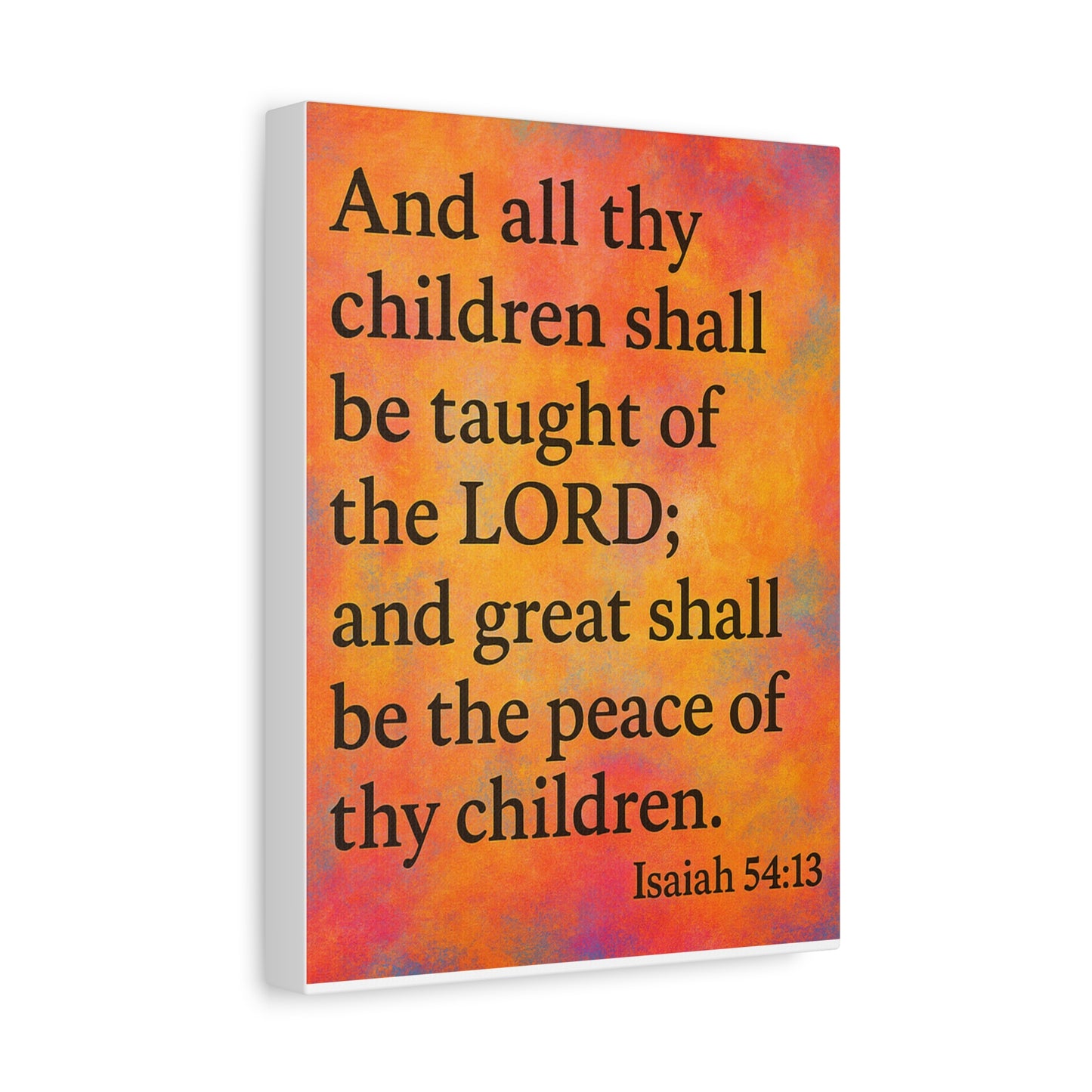 Thy Children Canvas