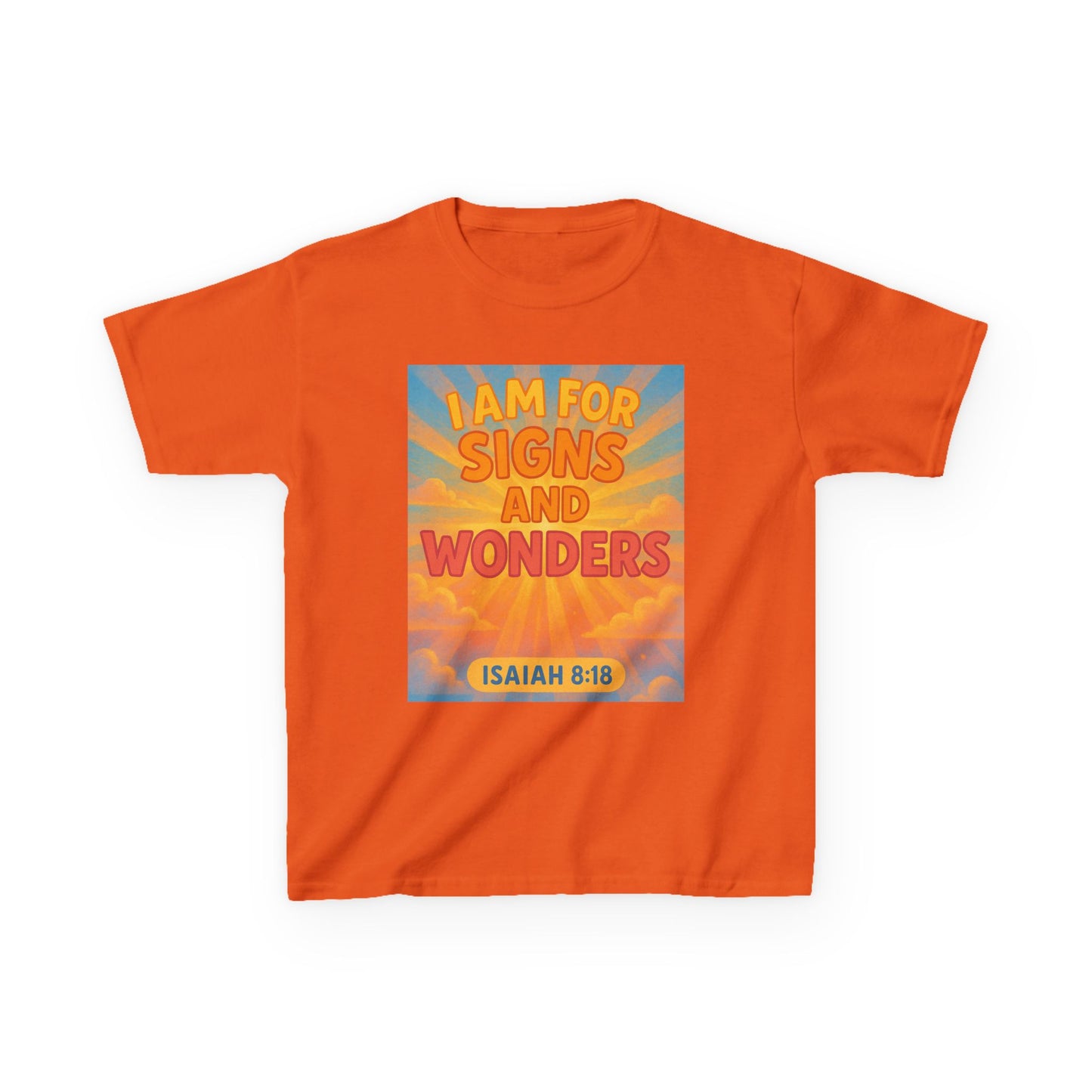 I Am For Signs & Wonders Kids T-Shirt,