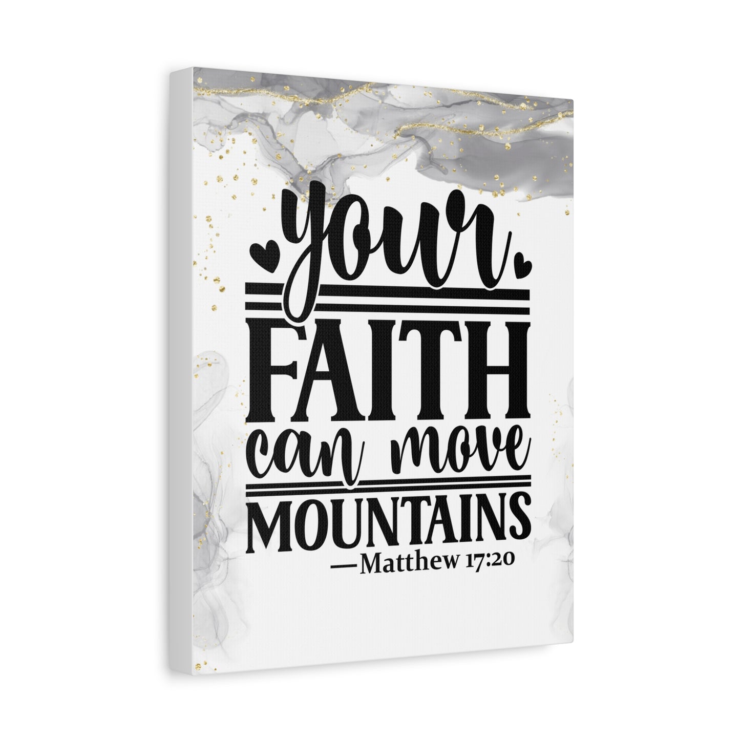 Mountain moving Faith Canvas