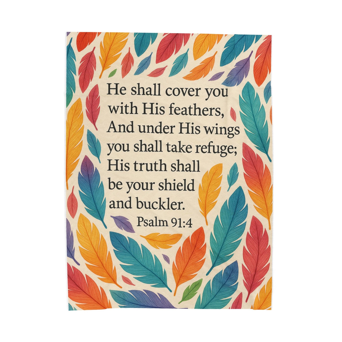 Covered Throw Blanket