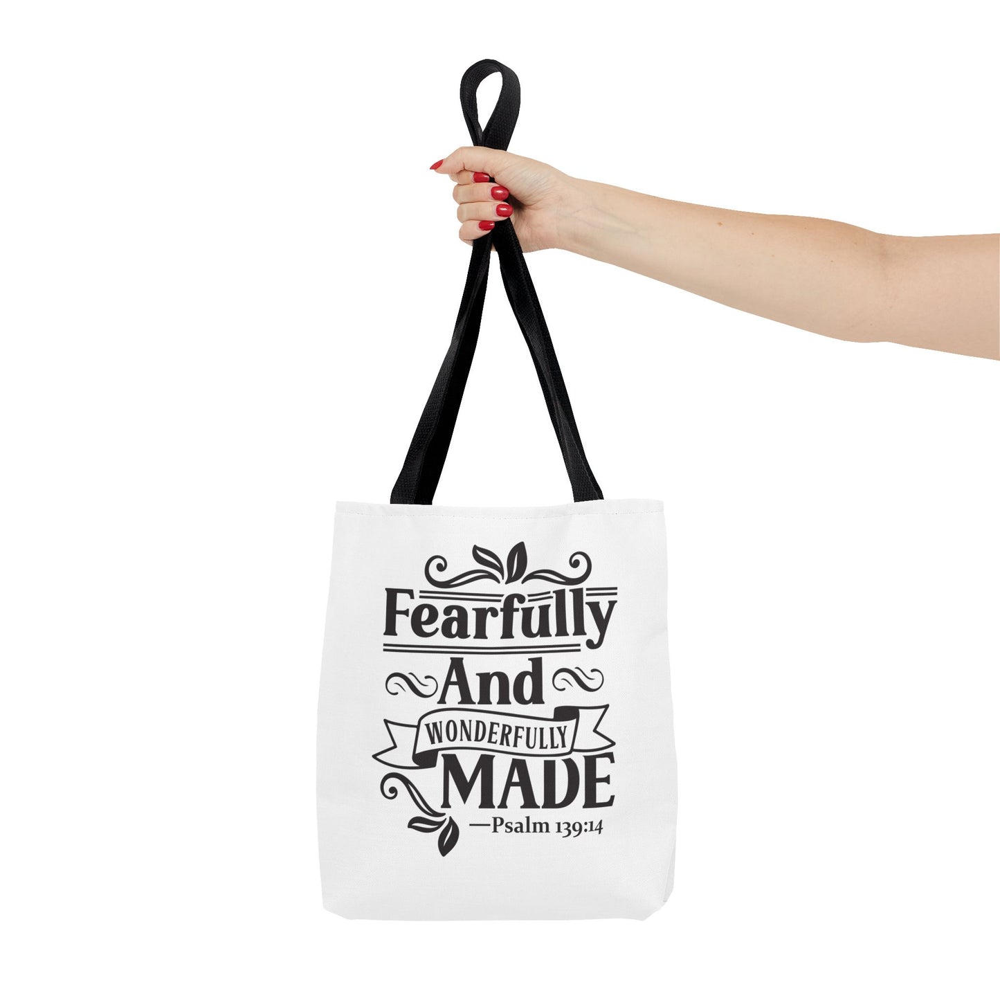 Fearfully & Wonderfully Made Tote Bag"