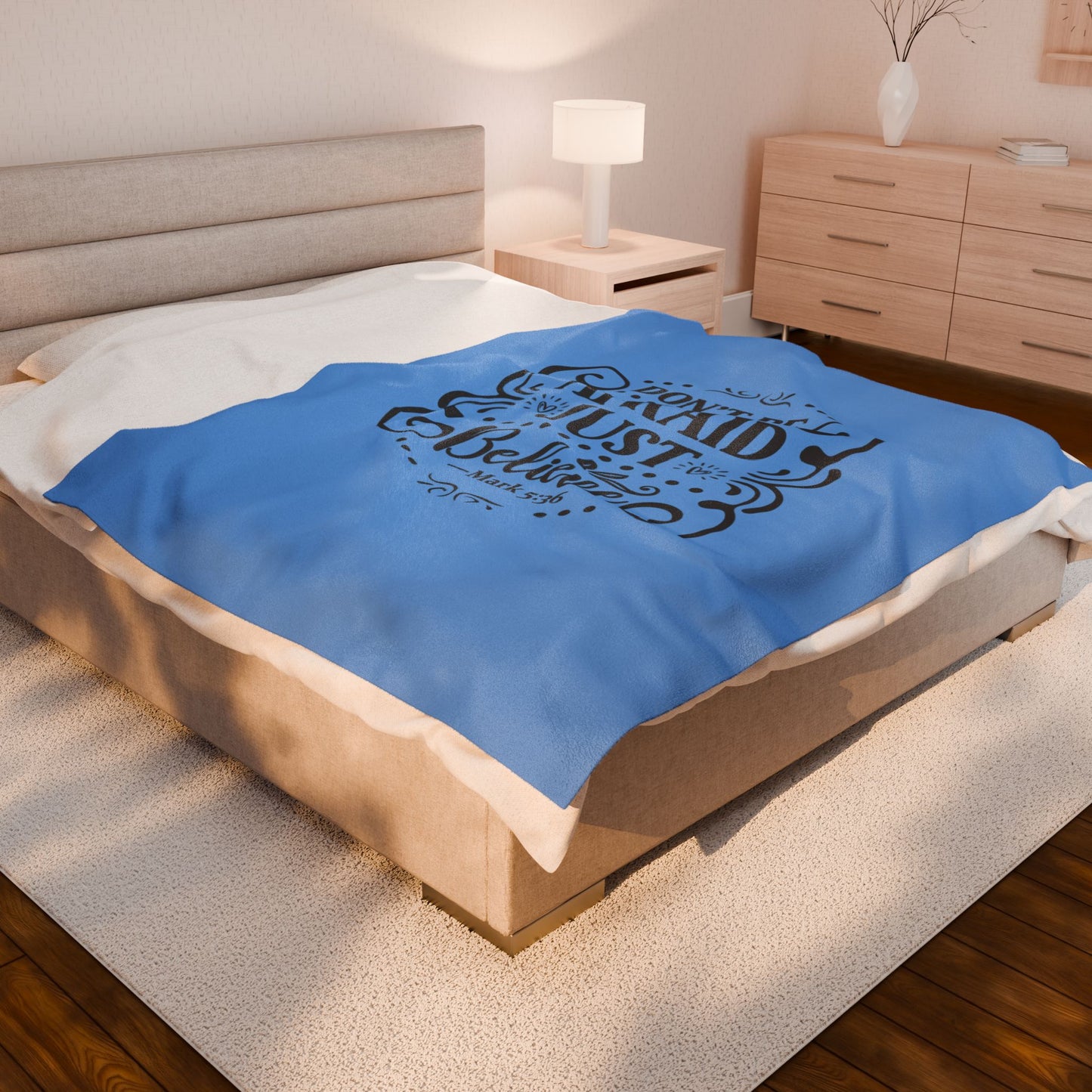 Don't Be Afraid Throw Blanket
