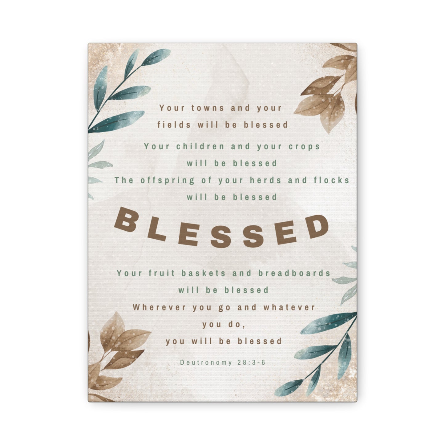 Blessed Canvas