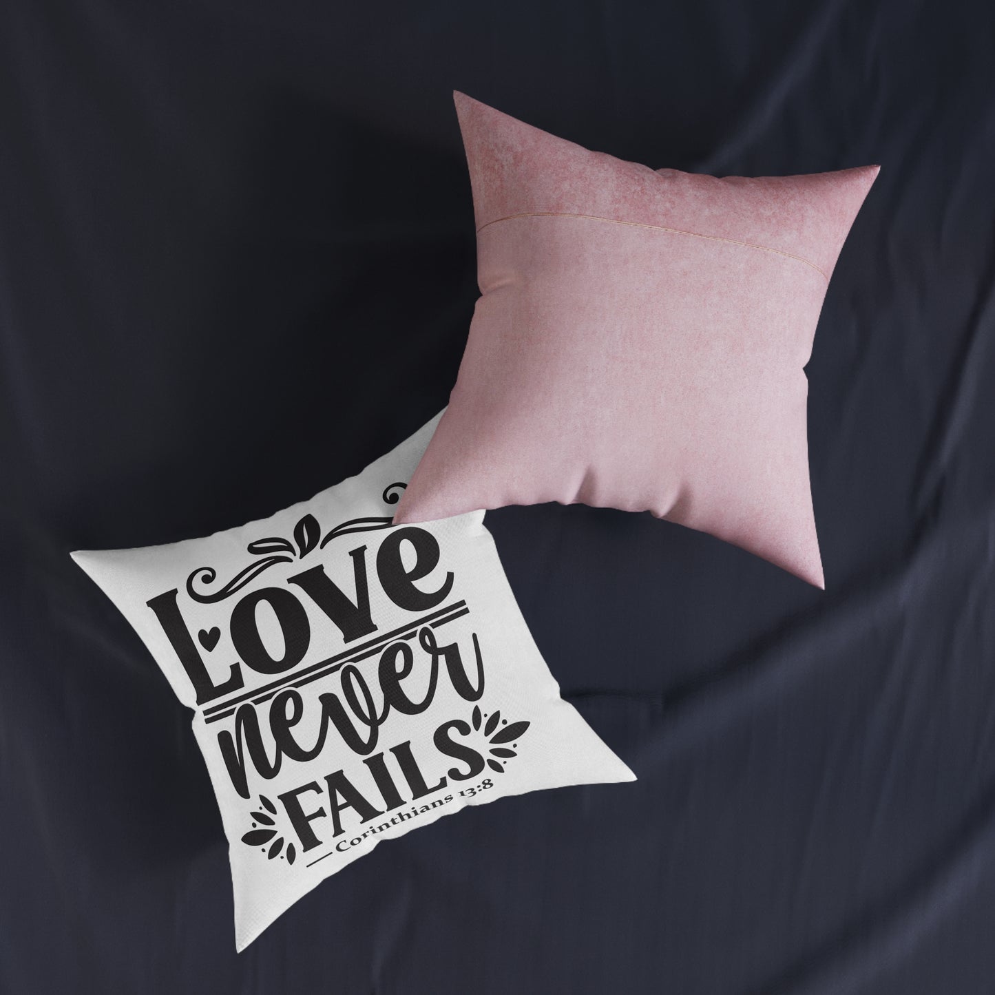 Love Never Fails Cushion