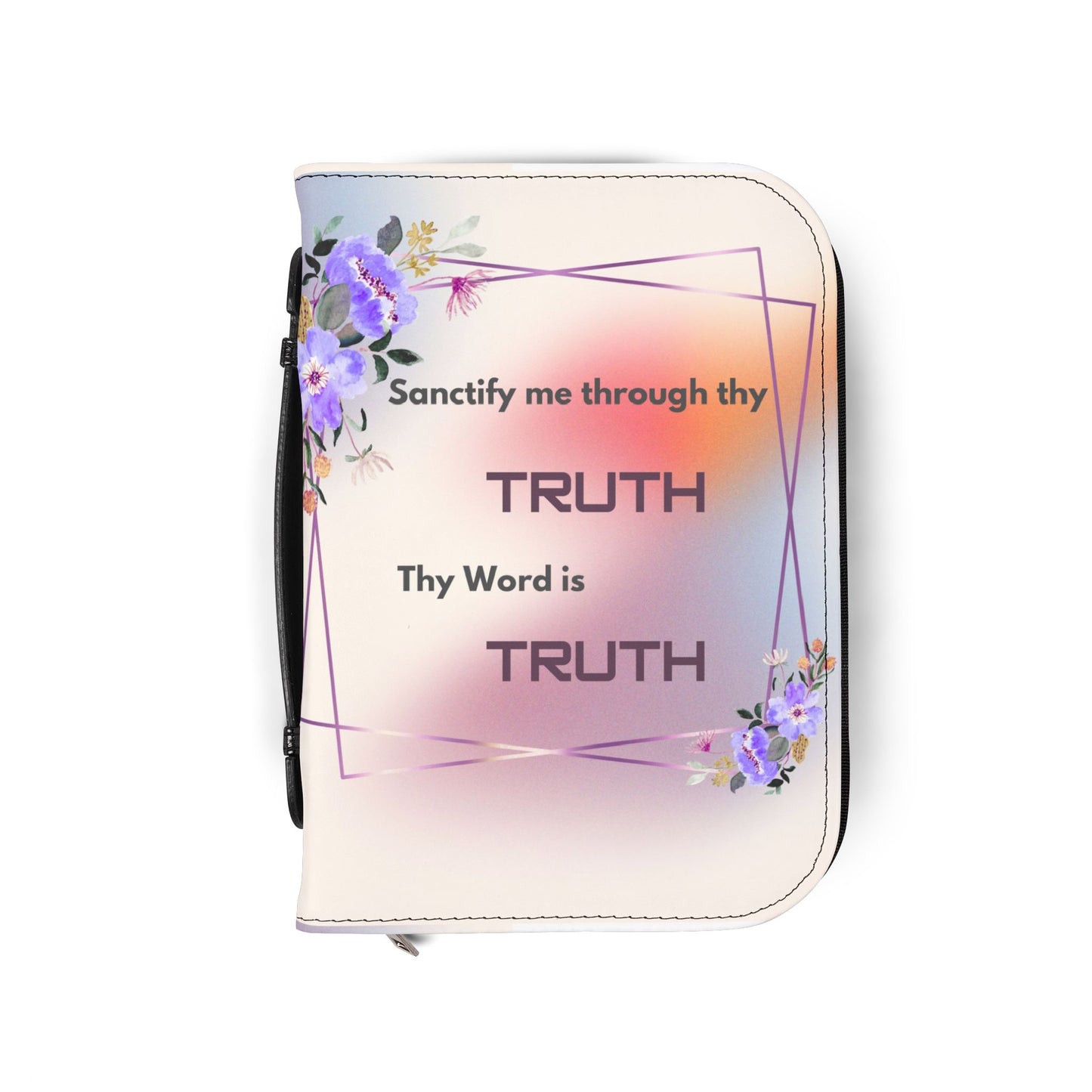 Santify me by thy Truth Bible Cover