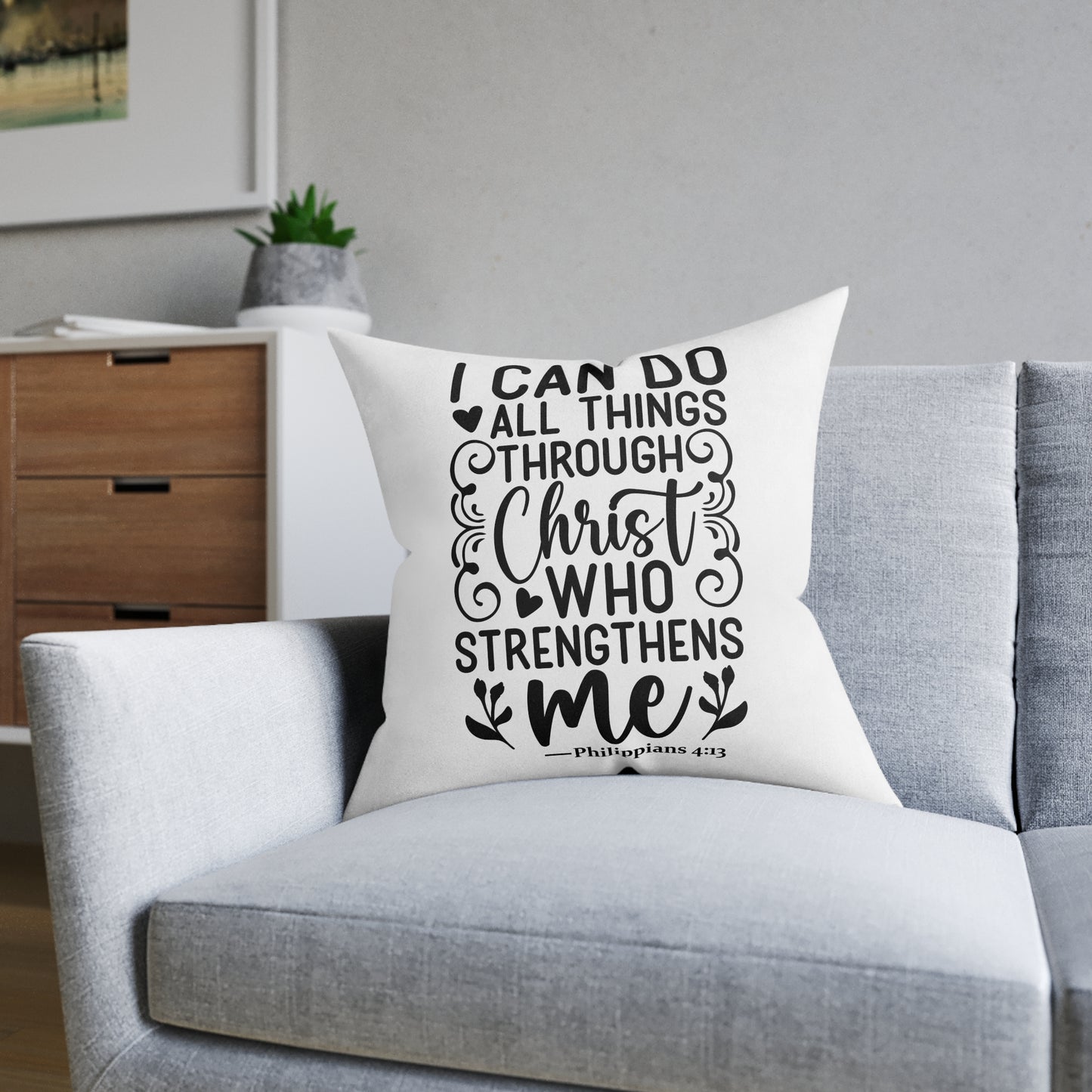 I Can Do All Things Cushion