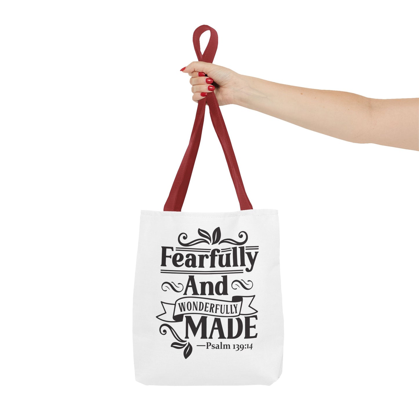 Fearfully & Wonderfully Made Tote Bag"