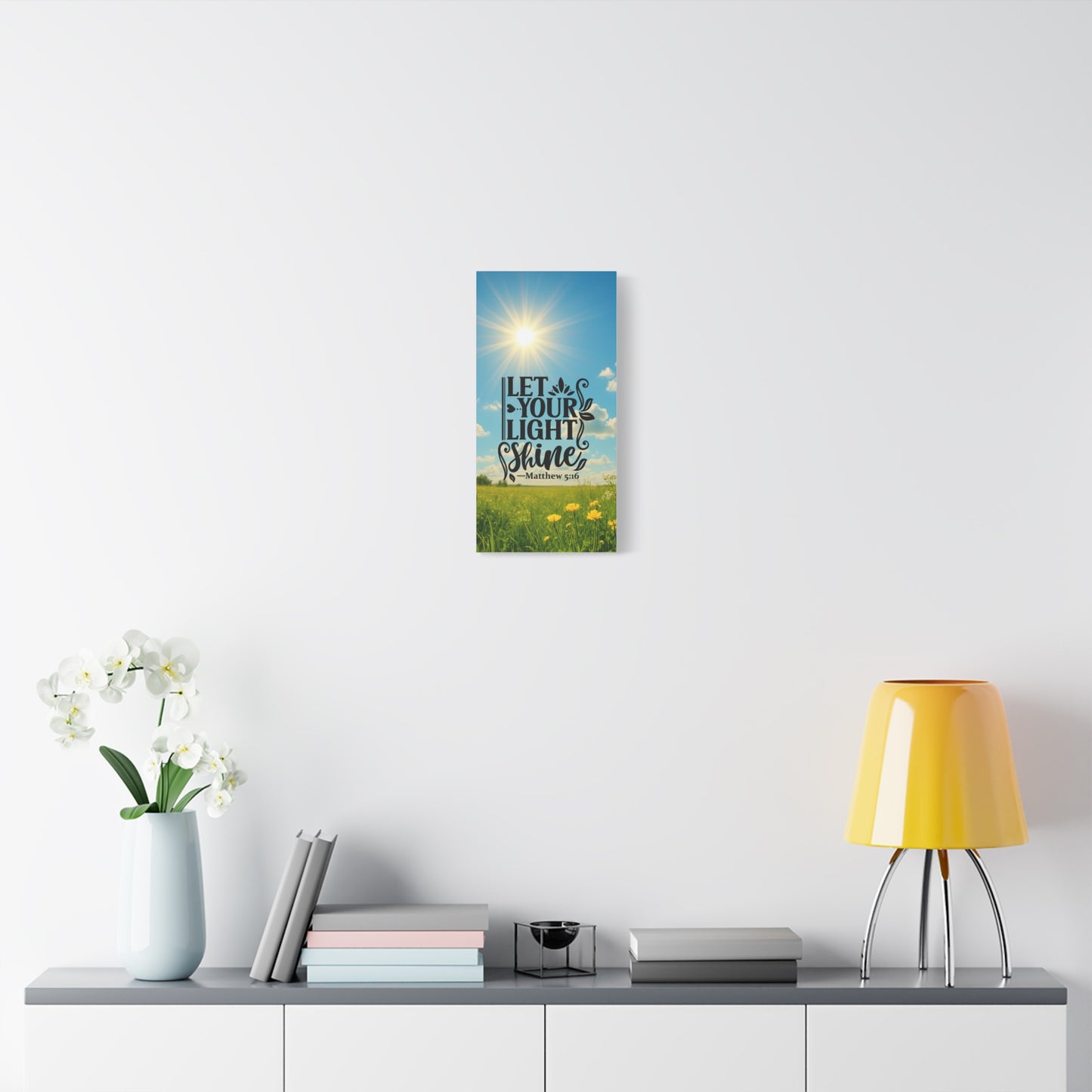 Let Your Light Shine Canvas