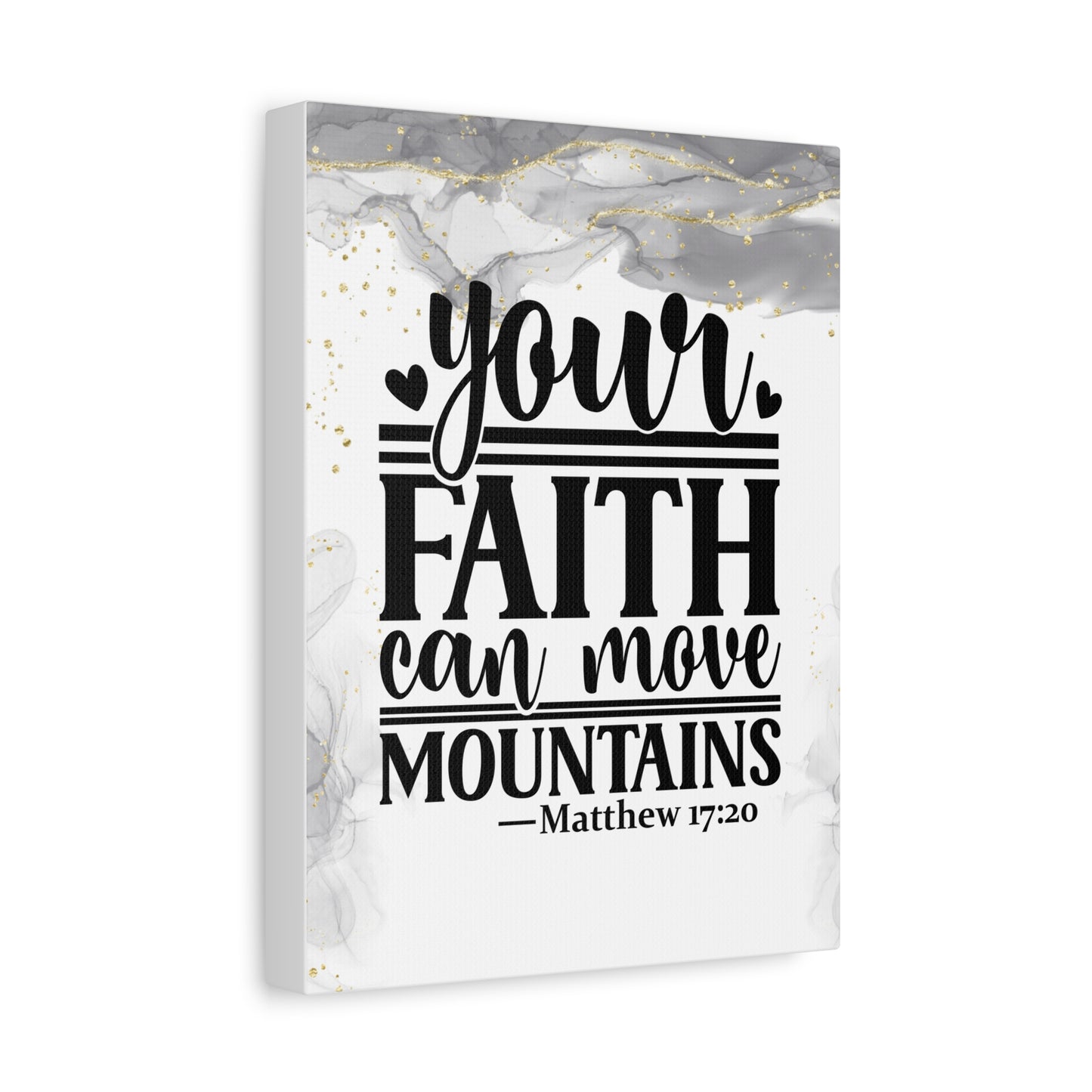 Mountain moving Faith Canvas