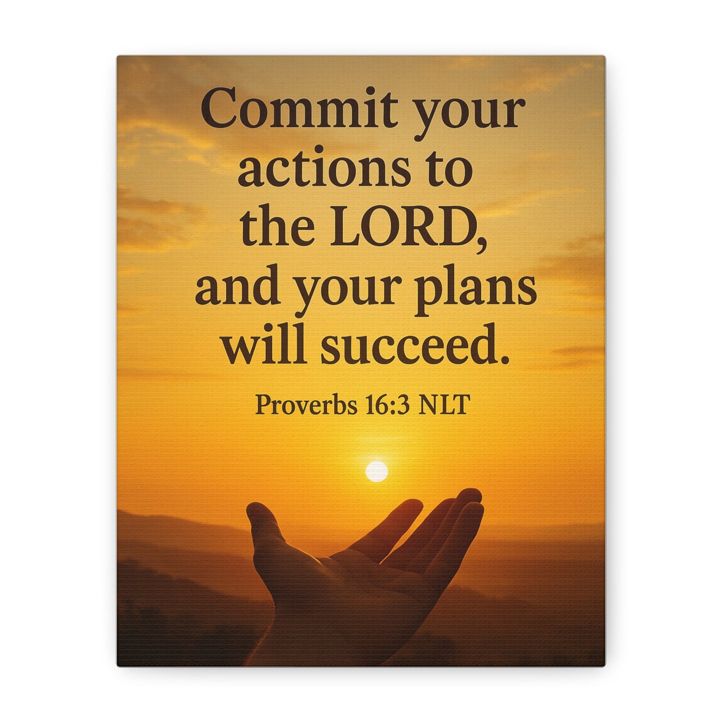 Commit Your Actions Canvas