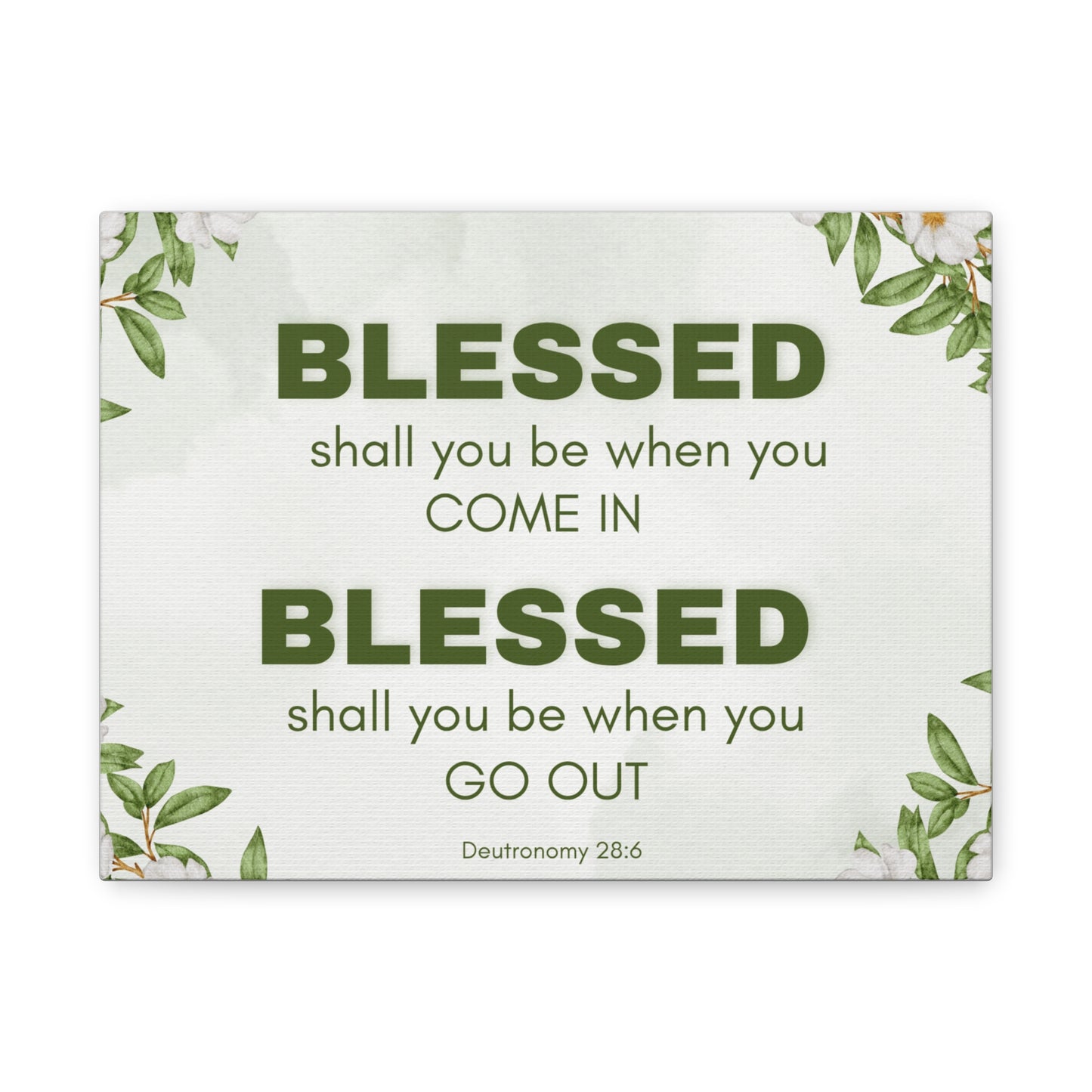 Blessed Blessed Canvas