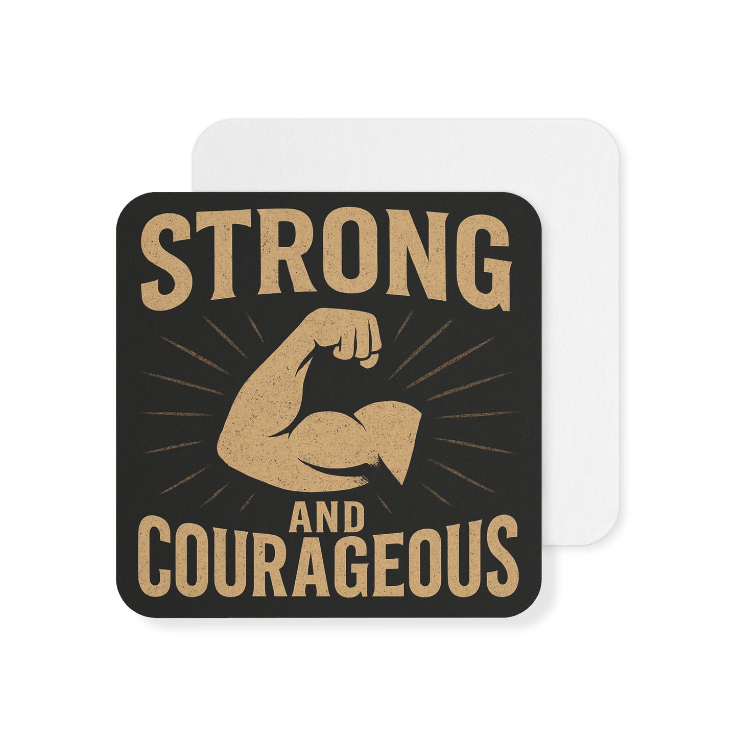 Strong & Courageous Coasters (50, 100 pcs)