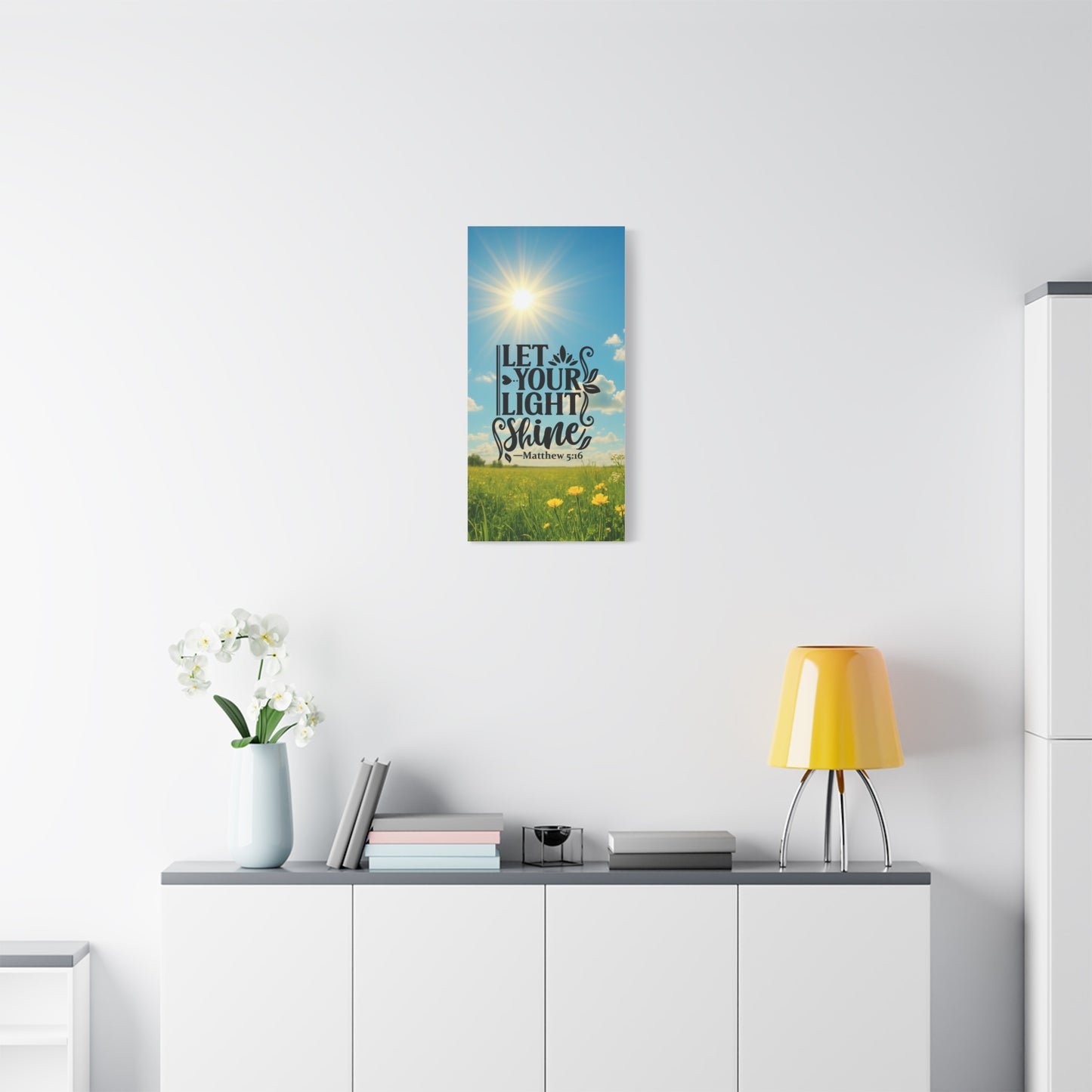 Let Your Light Shine Canvas