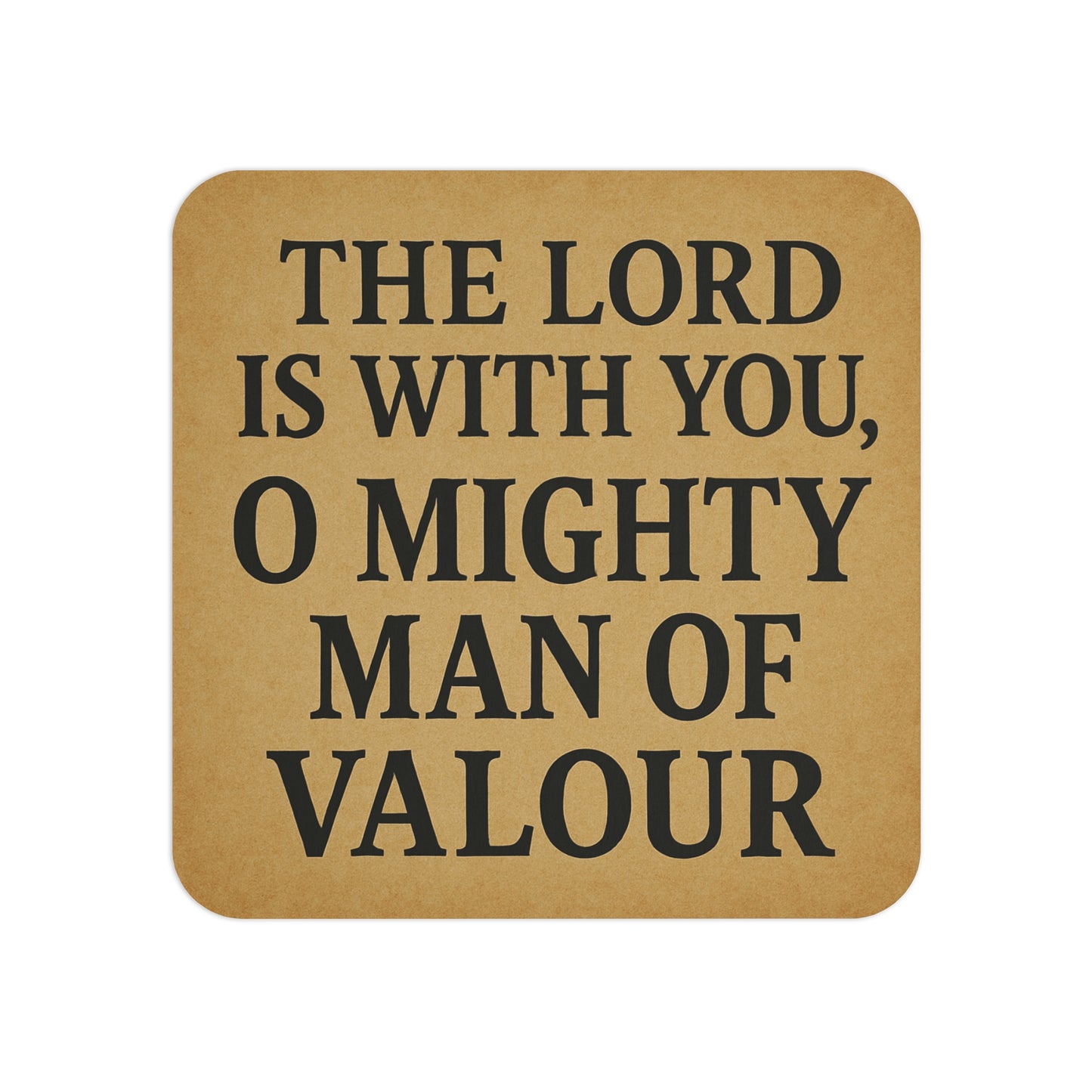 Mighty Man of Valour Coasters (50, 100 pcs)
