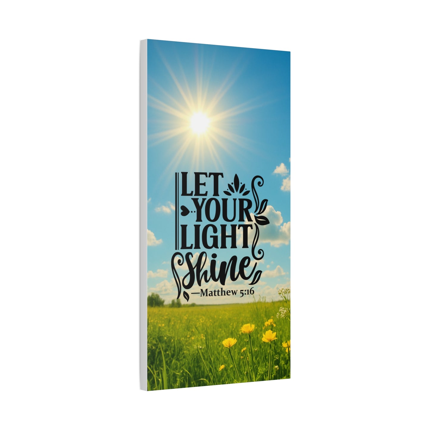 Let Your Light Shine Canvas