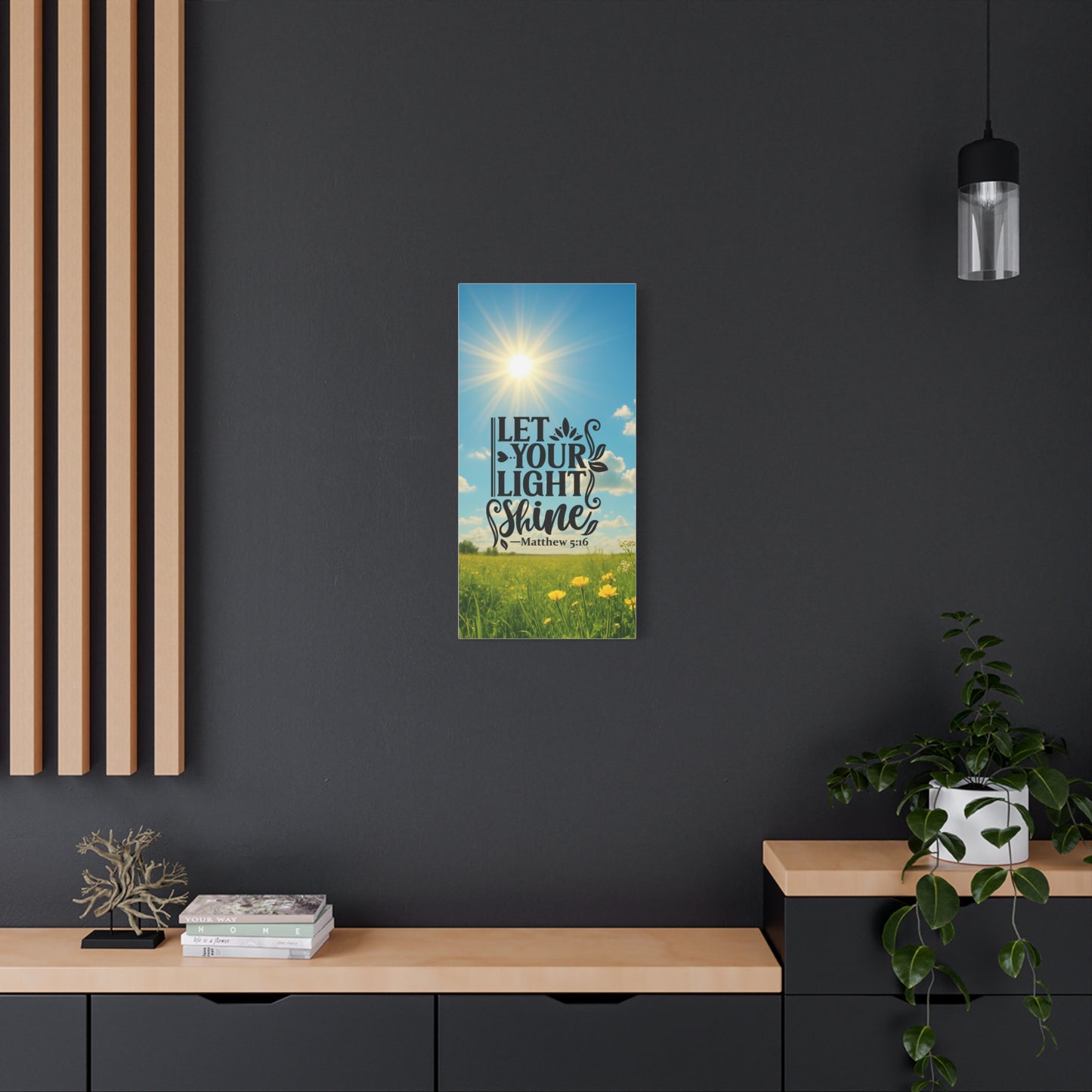 Let Your Light Shine Canvas