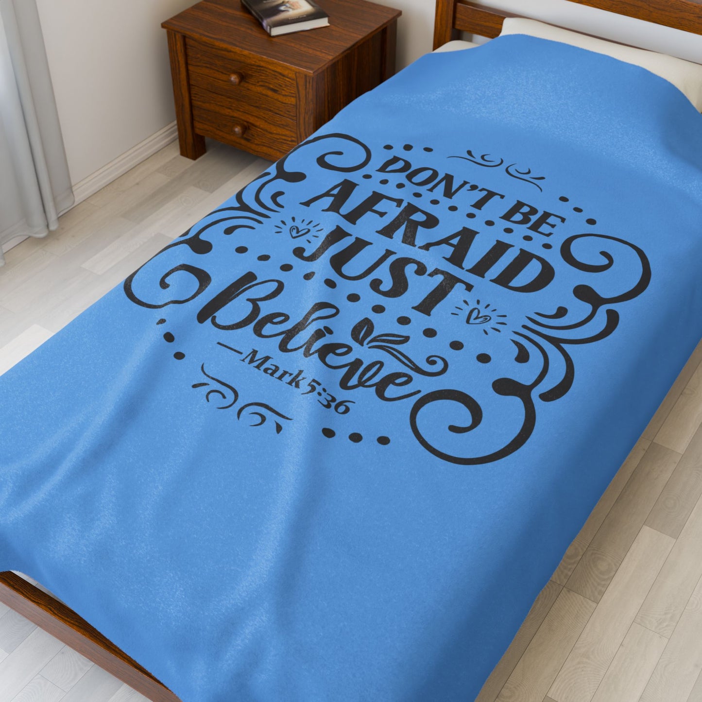 Don't Be Afraid Throw Blanket