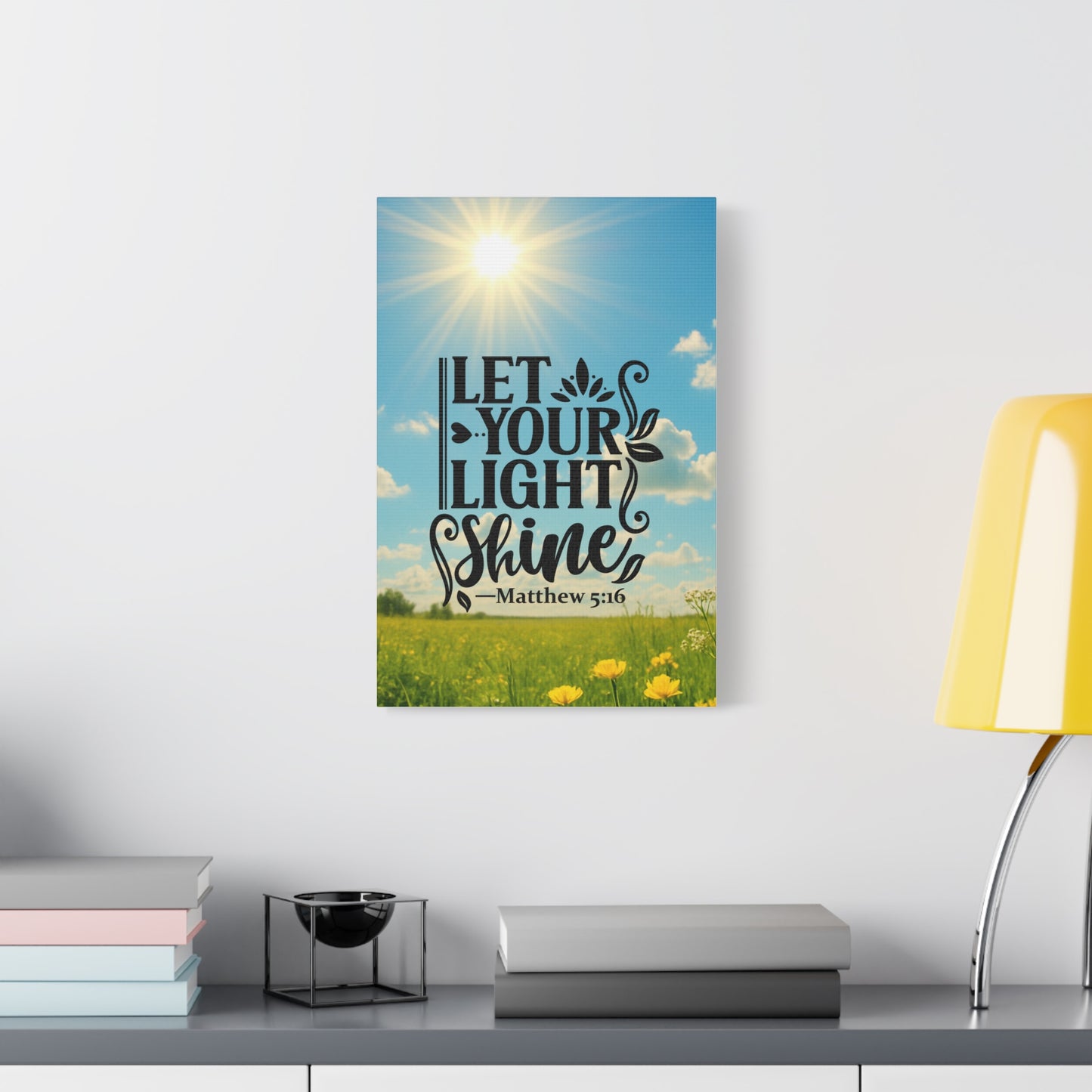 Let Your Light Shine Canvas