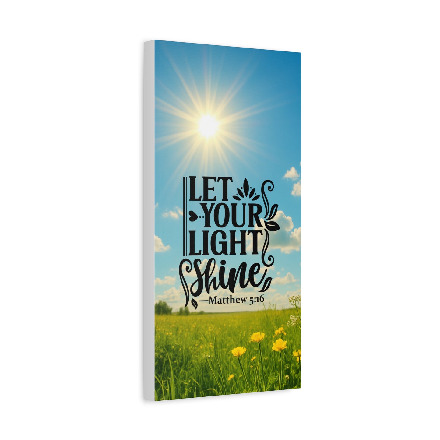 Let Your Light Shine Canvas