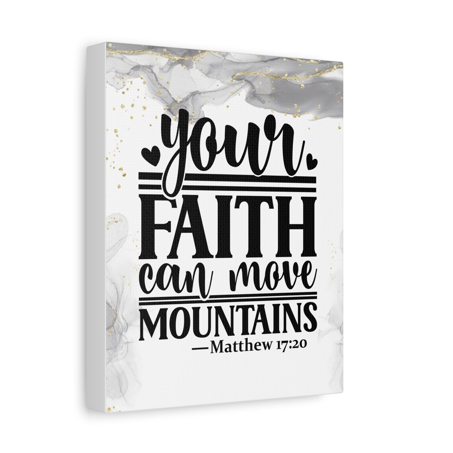 Mountain moving Faith Canvas
