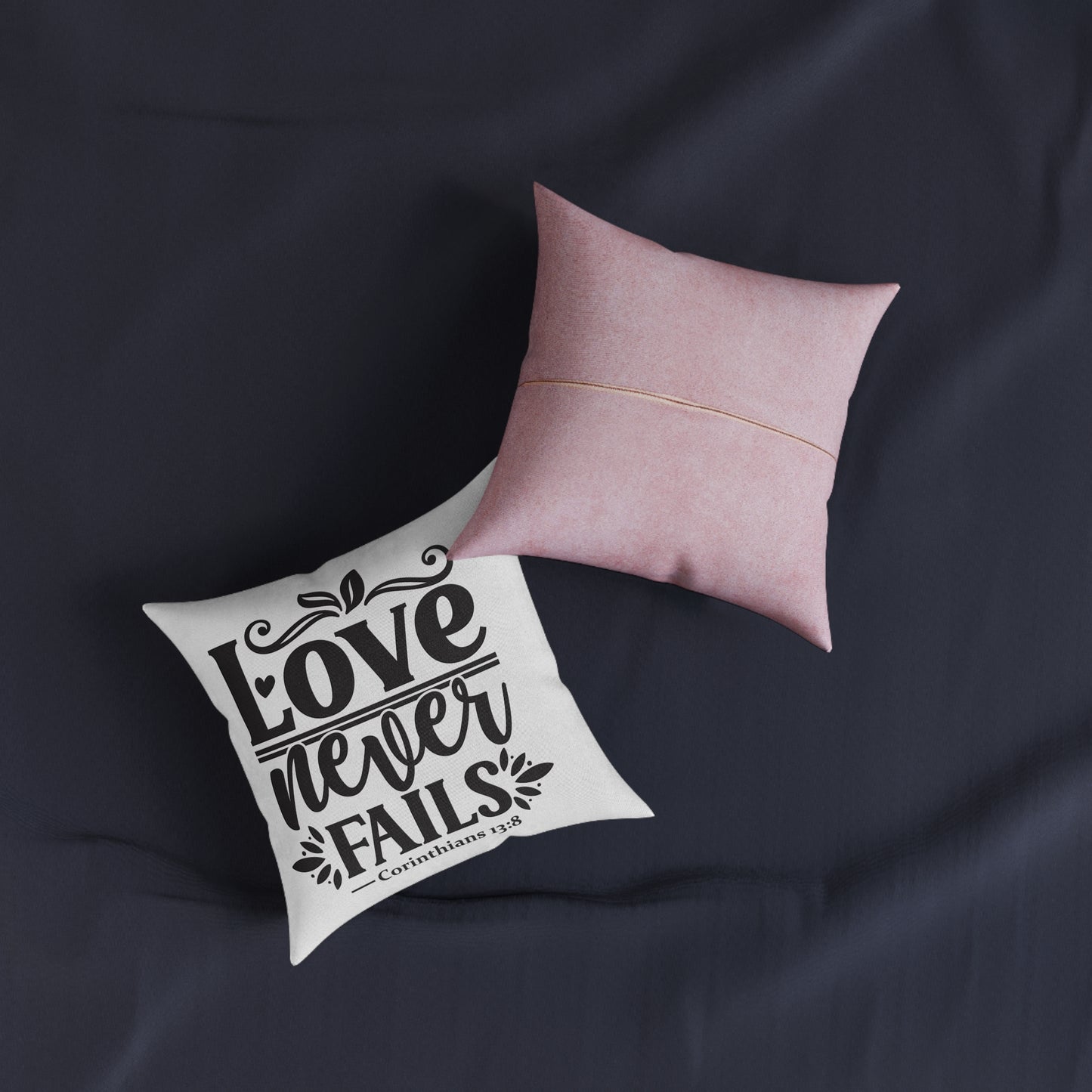 Love Never Fails Cushion